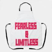 Fearless & Limitless  エプロン (正面)