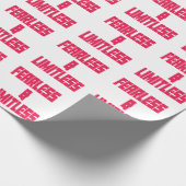 Fearless & Limitless  ラッピングペーパー (角)