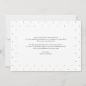 Fearless Love Photo Change The Date Card サンキューカード (裏面)