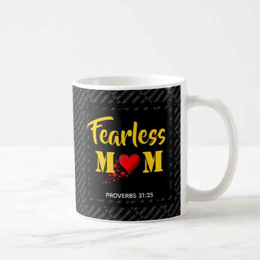 FEARLESS MOM 箴言31 コーヒーマグカップ (右)