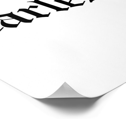 Fearless Tee Shirt, Fearless And Strong Motivation ポスター (角)