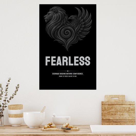 FEARLESS-VTVR-P - ポスター (キッチン)