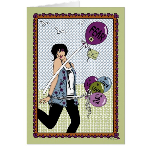 Fears_A_Greetingカードを解放する (正面)