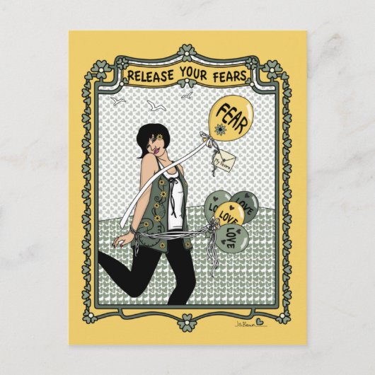 Fears_C_ポストカードをリリース ポストカード (正面)