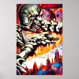 Fear's Ravager - Ken Gage Art ポスター