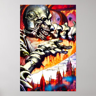 Fear's Ravager - Ken Gage Art ポスター