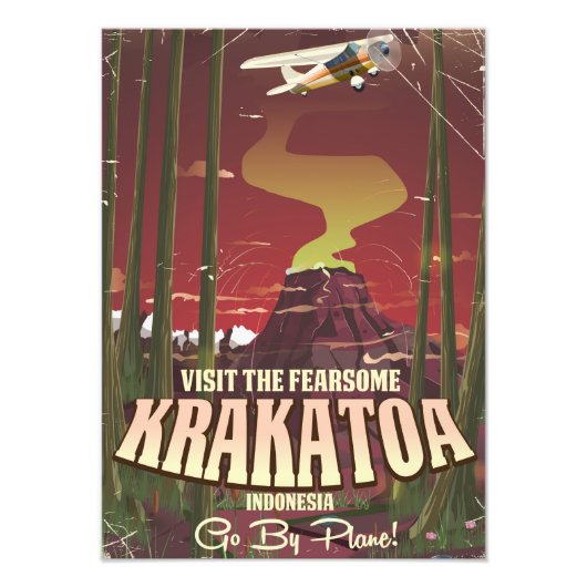 Fearsome Krakatoa Travelのポスターを見る フォトプリント (正面)