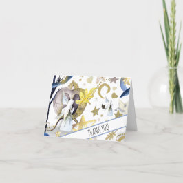 *~* Fearyファンタジーコーチのベビーシャワーありがとう サンキューカード