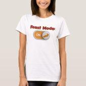 Feast Mode Autumn Thanksgiving Christian T-Shirt Tシャツ (正面)