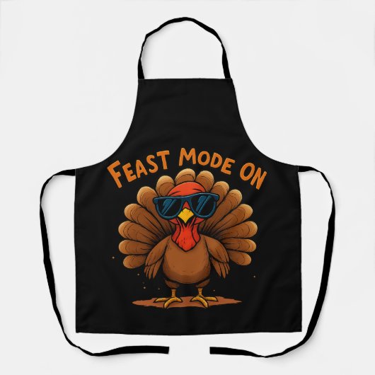 Feast Mode On Apron エプロン (正面)