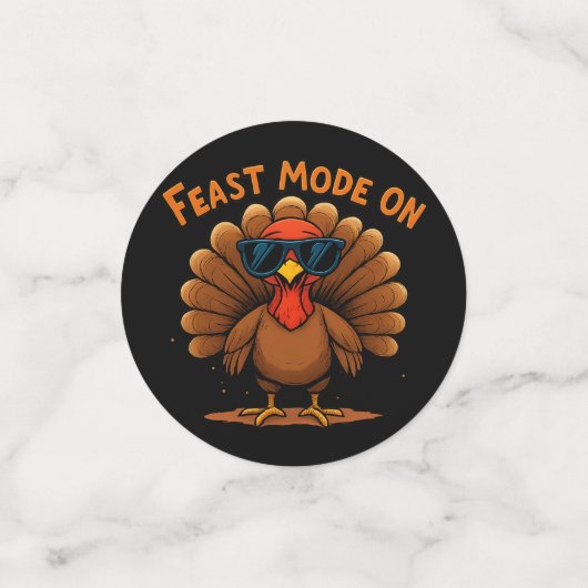 Feast Mode On Confetti コンフェッティ (スモール正面)