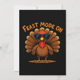 Feast Mode On Thanksgiving Card シーズンカード