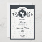 Feast of Faith Family Potluck Invitation 招待状 (正面)