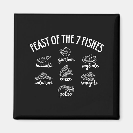Feast Of The 7 Fishes  マグネット (正面)