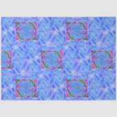 Feather blue paper 薄葉紙 (正面)