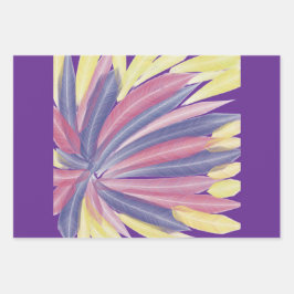 Feather digital design ラッピングペーパーシート