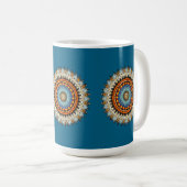 Feather Mandala  Mug コーヒーマグカップ (正面右)