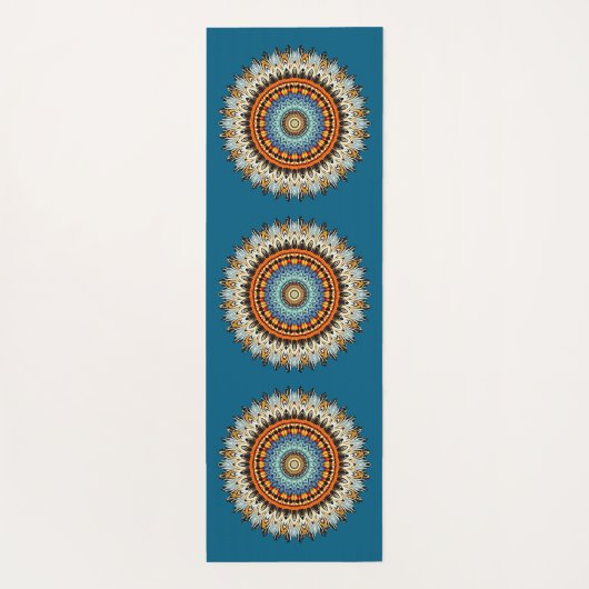 Feather Mandala Yoga Mat ヨガマット (裏面)
