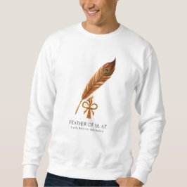 Feather of Ma’at Sweatshirt – Ancient Egyptian スウェットシャツ