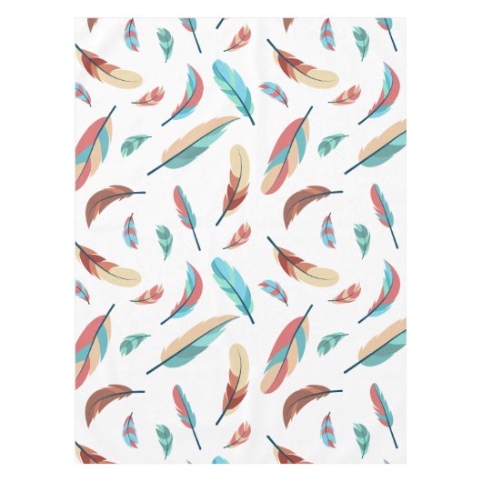 Feather pattern テーブルクロス (正面)