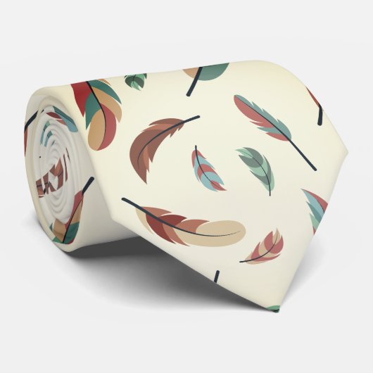 Feather pattern ネクタイ (ロール)