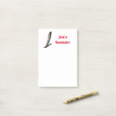 Feather Post-It Notes ポストイット (デスク上)