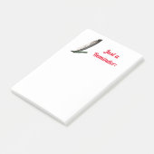 Feather Post-It Notes ポストイット (アングル)