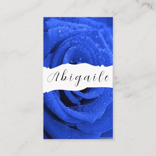 Feather Vectorシームレスヴィンテージバラ 名刺 (正面)