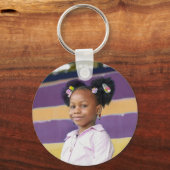 Feather watercolor name meaning aqua Regina キーホルダー (裏面)