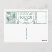 "FEATHER YOUR NEST"初期春ロビンズ'Nバラ ポストカード (裏面)