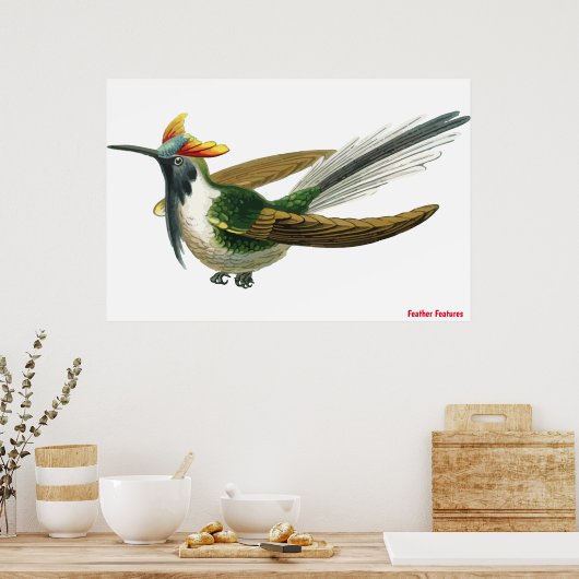 Feathered Bird  Poster ポスター (キッチン)
