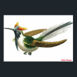 Feathered Bird  Poster ポスター<br><div class="desc">Large Posters ,  decorate that bedroom,  study or a special wall in your house or office. Minimal Vector Graphic art some with appropiate
descriptive text.</div>