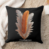 Feathered Duality Balance of Light Amber & Ivory S クッション (ブランケット)