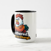Feathered, Loud. in charge. Roster quote マグカップ (正面左)