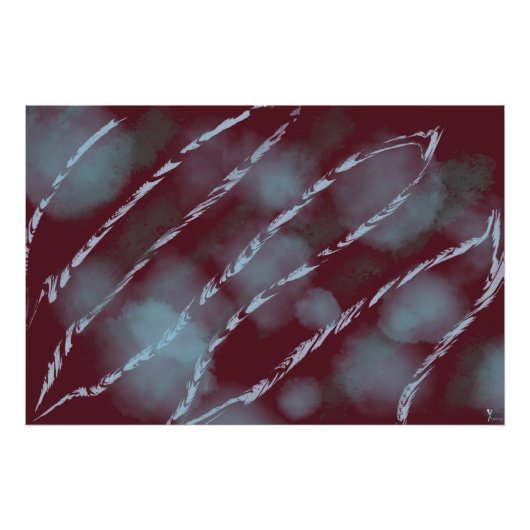 FEATHERED SMOKE  フォトプリント            (正面)