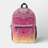 Feathers プリントバックパック (正面)