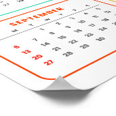 Feathers & Flowers: 2026 Owl Calendar ポスター (角)