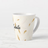 Feathers Luxury Modern Boho Collection カフェラテマグ (右アングル)