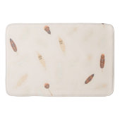Feathers Luxury Popular Boho Collection バスマット (正面)