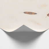 Feathers Luxury Popular Boho Collection ラッピングペーパー (角)