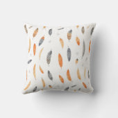 Feathers Luxury Trendy Boho Collection クッション (裏面)