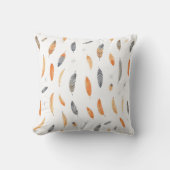 Feathers Luxury Trendy Boho Collection クッション (正面)