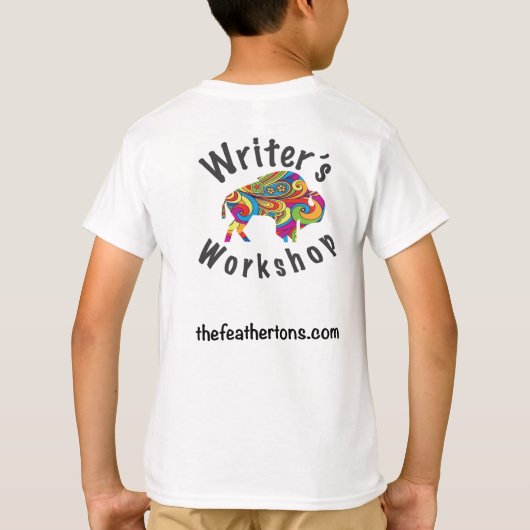 Feathertons Tシャツ (裏面)