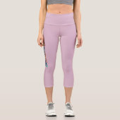 Featherweight Feather -MMA Kick Boxing- Gym Lover カプリレギンス (正面)