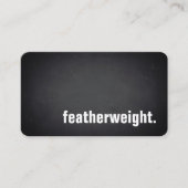 featherweight. Modern Blackboard Professional 名刺 (正面)