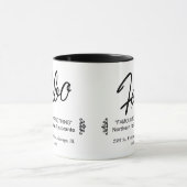 Febo，北イタリアンリストランテ，シカゴ， IL マグカップ (中央)