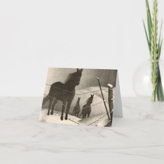 February, 1941 by Grant Wood サンキューカード (正面)