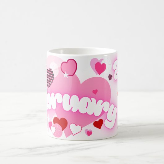 February 2026 Coffee Mug コーヒーマグカップ (中央)