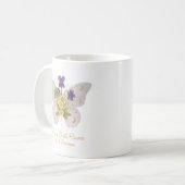 February Birth Flower Coffee Mug コーヒーマグカップ (正面左)