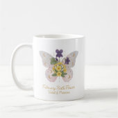 February Birth Flower Coffee Mug コーヒーマグカップ (左)